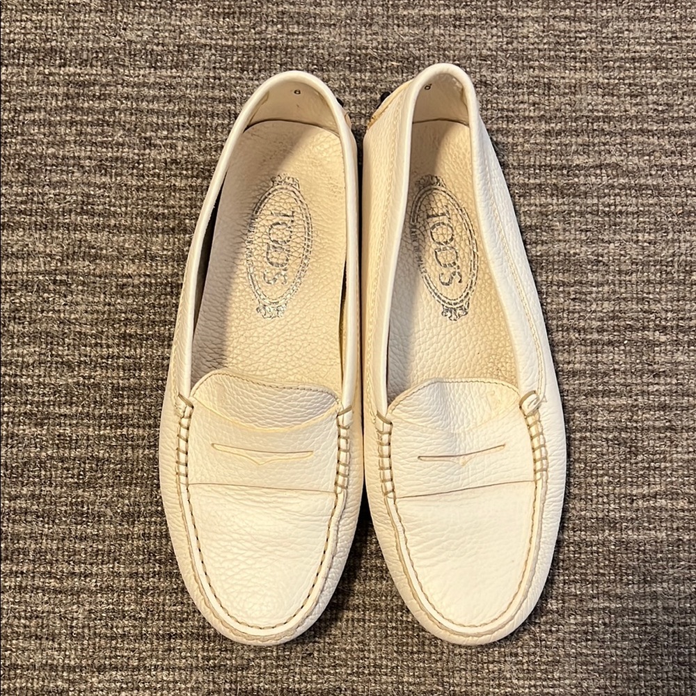 Tod's Leather Penny Loafers